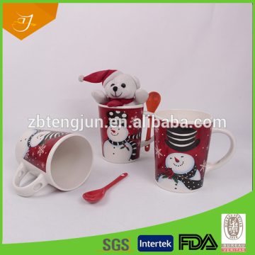 Cheap Bulk Ceramic Mug With Spoon,Wholesale Ceramic Coffee Mug And Cups
