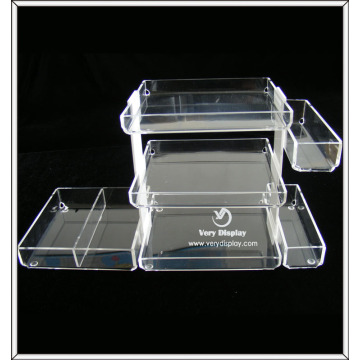 Hot sale clear acrylic countertop display tray