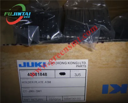 JUKI CF03HPR CF05HPR CN081CR CF081ER CF081PR CTFR FEEDER HOLDER PLATE ASM 40081848 ORIGINAL NEW SMT SPARE PARTS