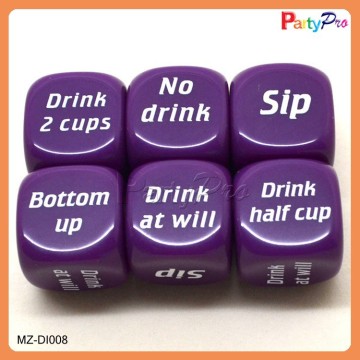2015 Hot Sale Best Quality Acrylic Dice Factory Dice Machine Sex Dice Games