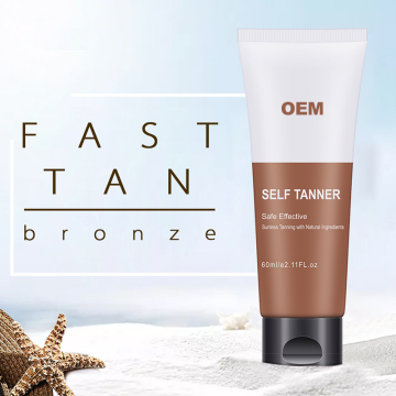 Crema di auto -tan naturale all'ingrosso: forniture abbronzanti OEM ODM con imballaggio personalizzato