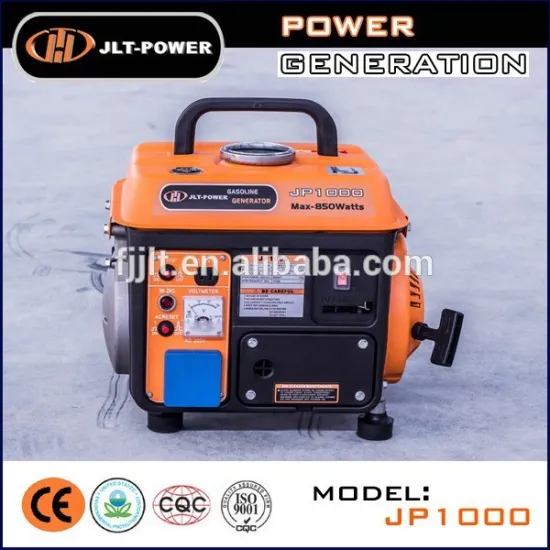 Portable gasoline generator set 650w JP950 with spare parts