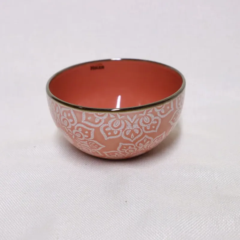 Orange Glaze Stoneware Dinner Set