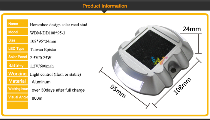 garden-luminous-guidance horseshoe-solar-powered-road-stud_02 garden-luminous-guidance horseshoe-solar-powered-road-stud_02