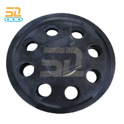 High-Quality Idler Assembly for Fuwa 80ton Crawler Crane Undercarriage Parts