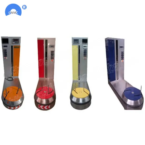 Good quality airport hotel luggage wrapping machine