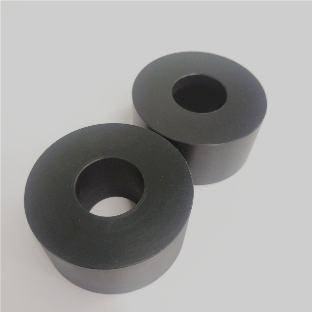 Negru POM Acetal Roller Hollow Bar