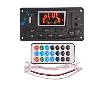 12V Bluetooth MP3 Decoder Audio Module with Spectrum Display and APE Decoding Support
