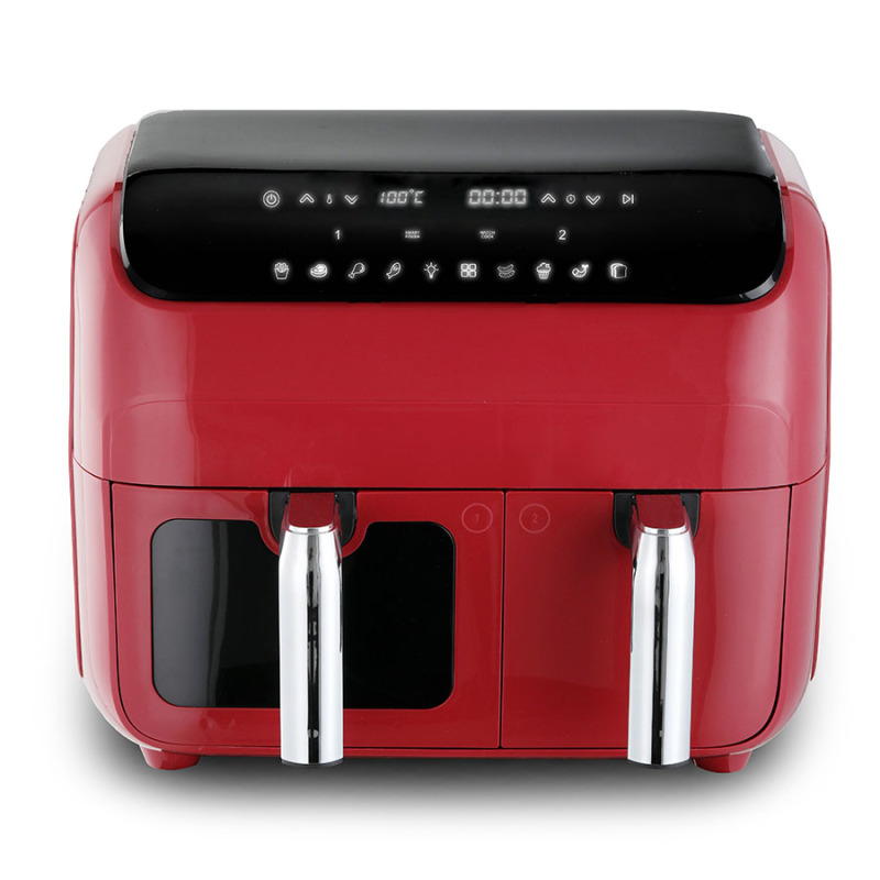 Air Fryer Double Basket Dual Basket for Home Party Electric OEM air fryer visible window air fryer China manufacturer