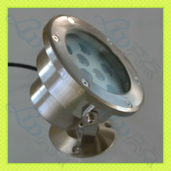 New fashion 9W 24V round IP68 led mini light underwater