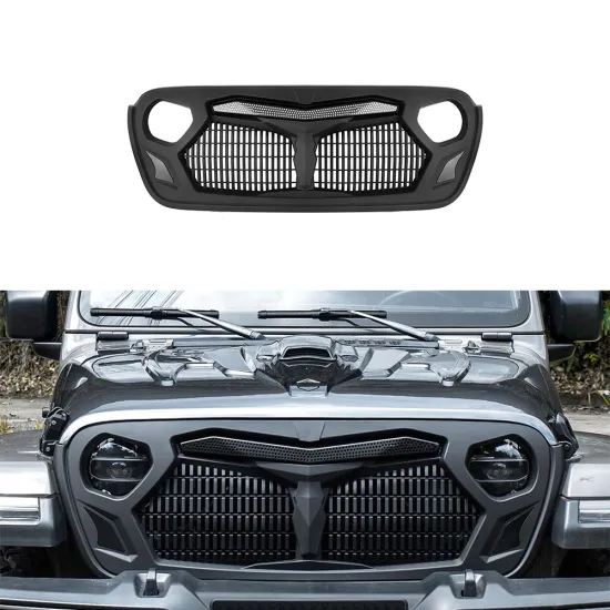 Maiker Offroad Plastic Front Grille for Jeep Wrangler JL & Gladiator JT Car Accessories
