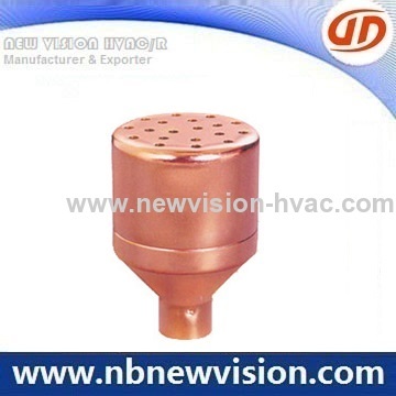 Copper Strainer With Stop Ring 