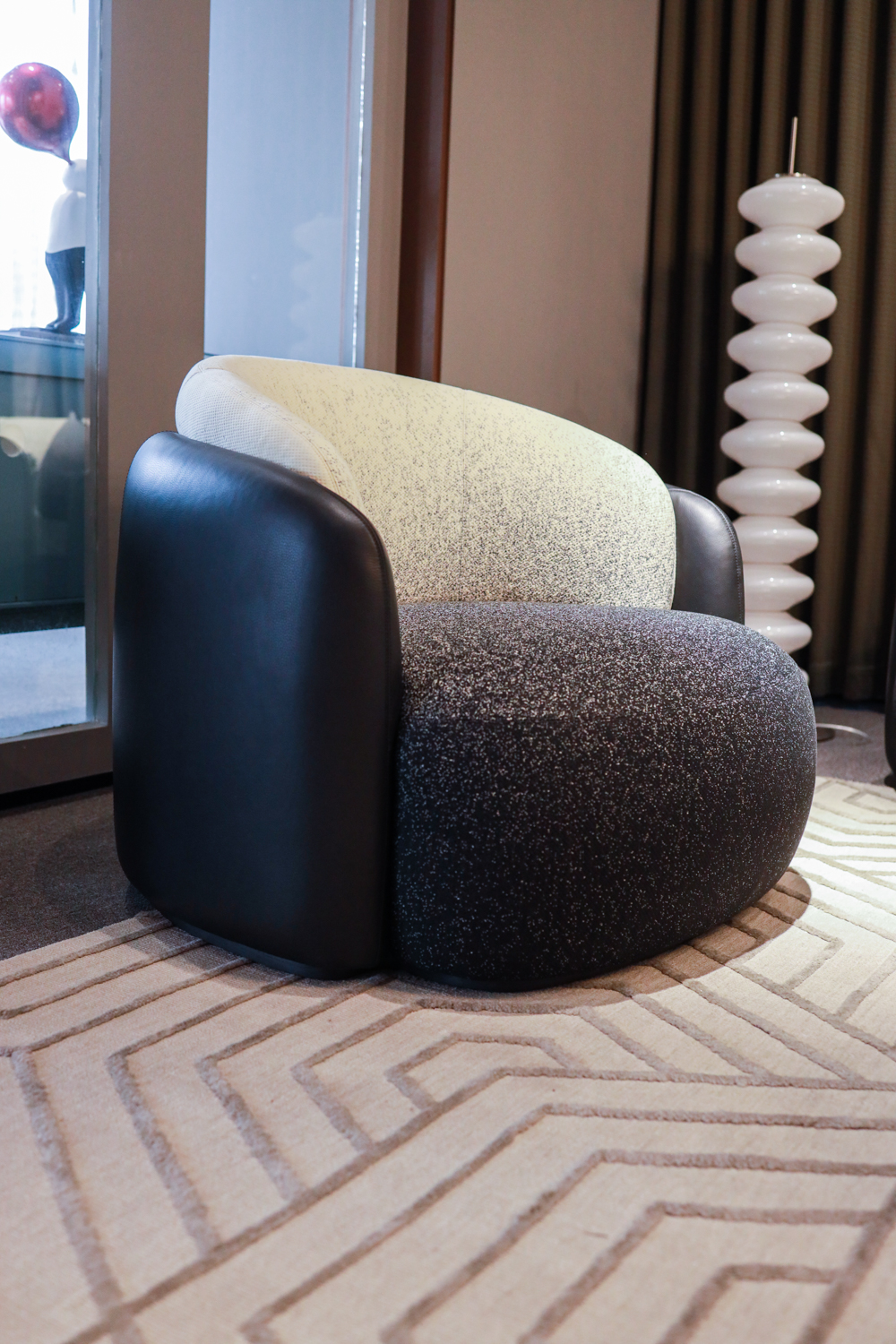 Upholstered Cushion Small Sofa Chair