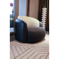 Silla de sofá de tela Muebles modernos de la sala de estar de 1 plaza