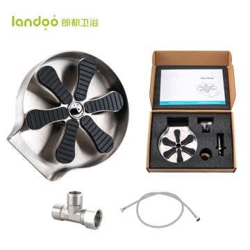 Automatic Cup Washer for Kitchen - Landoo OEM 6 Fan Milk Cup Cleaning 304 Stainless Steel Kitchen Bar Glass Rinser