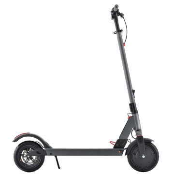 Scooter elettrico autobilanciante grigio con ruote da 8,5 pollici