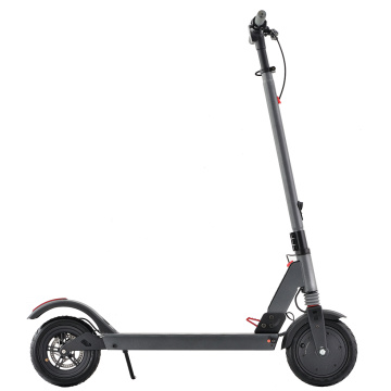 Gray Self-balancing Electric Scooter with 8.5" Wheels