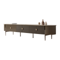 The Mid Century Fluted Media Console