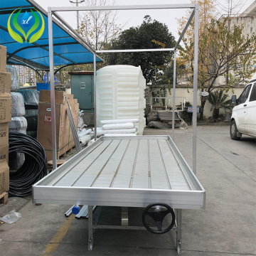 MYXL Flood Tray Rolling Bench for Ebb and Flow Grow Systems