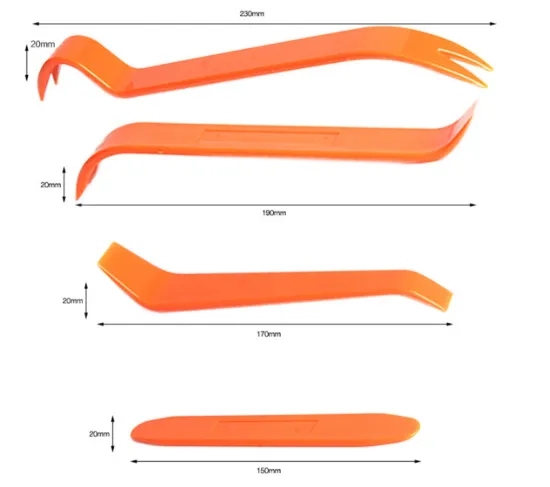 4Pcs Car accessories audio door clip panel removal tool parts for Honda City OSM FC Small PUYO