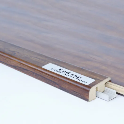 Melamine coated mdf quarter round Reducer moulding for laminate flooring