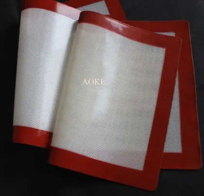 Silicone non-stick baking mat fiberglass silicone baking mat silicone fiberglass baking mat