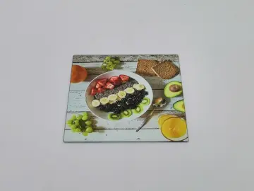 anti-bacterial glass cutting board