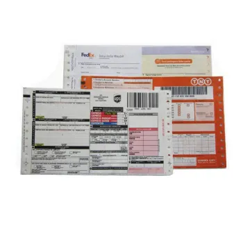 Customization Bank Invoice 3 part carbonless invoice forms