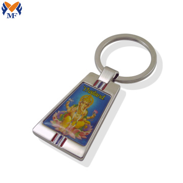 Keychain saincheaptha miotail le haghaidh bronntanais