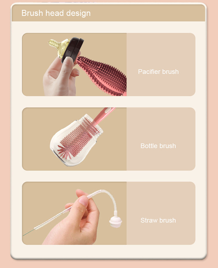 silicone bottle brush MFZ-BB004
