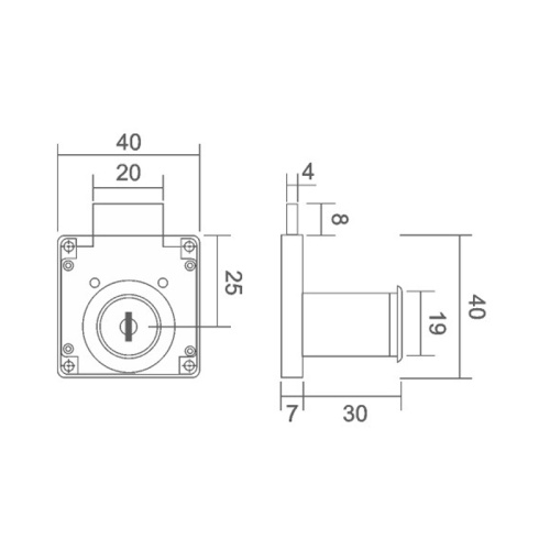 Высококачественные замки шкафа