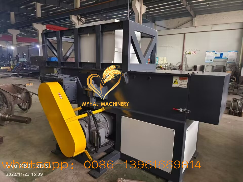 single shaft shredder workshop