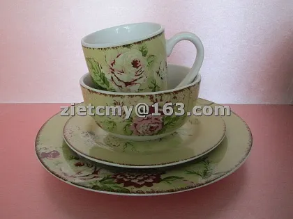 cheap royal porcelain dinner sets with customized logo