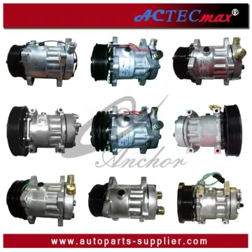 Universal 7H15, 510, 5v16, 505 Auto Car 12v/24v DC Air Conditioning Compressor