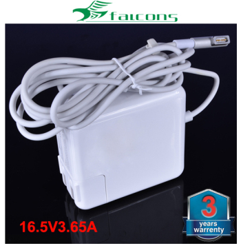 Top Quality 16.5V 3.65A Laptop AC Power Adapter for Apple 60W Magsafe