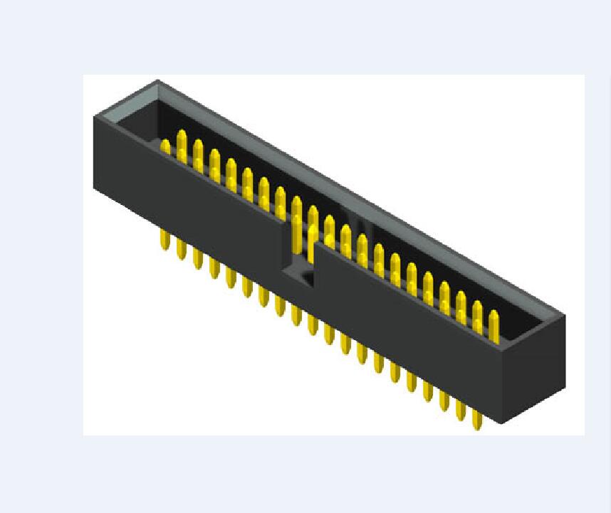 1,27mm (.050 &quot;) Ακτίνα διπλής σειράς κιβωτίου ταχυτήτων 180 ° H = 4,90