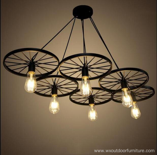Creative Retro Art Coffee Shop Hot Pot Loft Lamp Bar Wedding Decoration Restaurant Chandeliers Hanging Pendant Lights