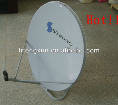 KU-60/75/80/90cm triangle base satellite dish tv antenna