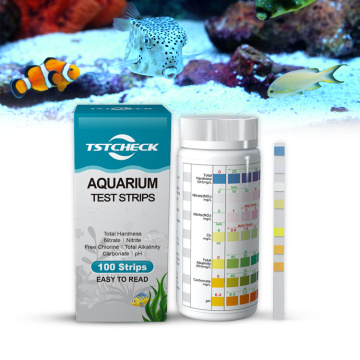 Fish water quality testing strips 7in1