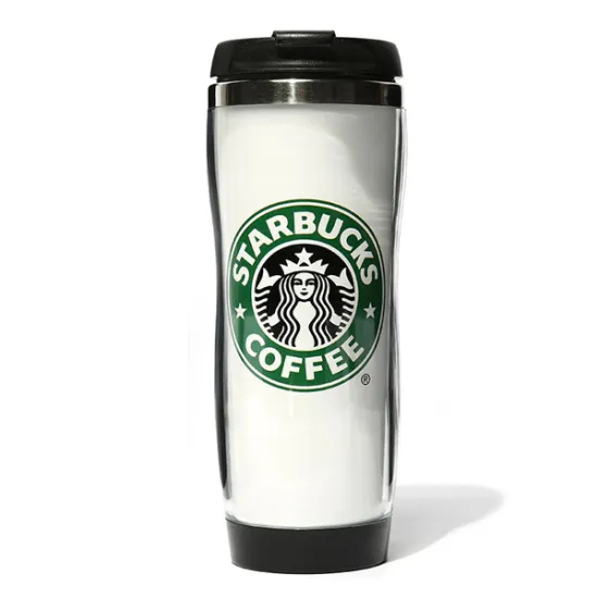 Sublimation Polymer double wall straight mug sport bottle with logo