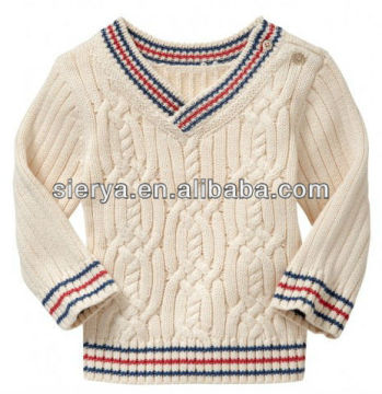 cotton infant cable knit jumper