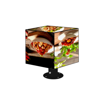 شاشة LED عالية السطوع 3D Magic Cube للاستخدام في الهواء الطلق مع P3.91 مقاومة للماء وشاشة الشعار