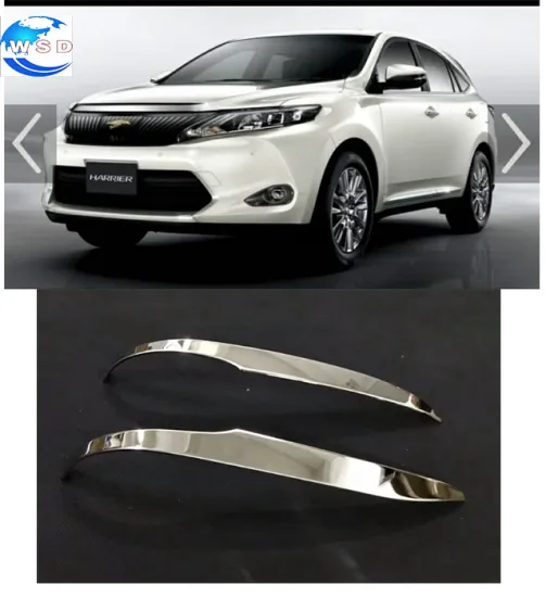ABS Chrome Rear Mirror Cover Trim for HARRIER 2014-UP - Car Exterior Decoration Accessory