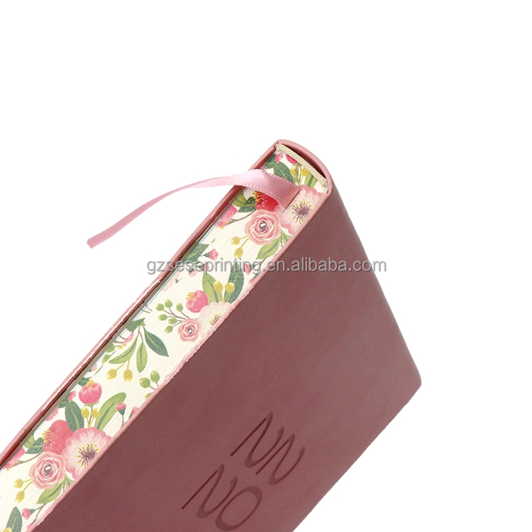 A4 A5 Hardcover Diary Custom Logo Journal Book Printing Leather Agenda Monthly Weekly Planner Notebook Gratitude Journal