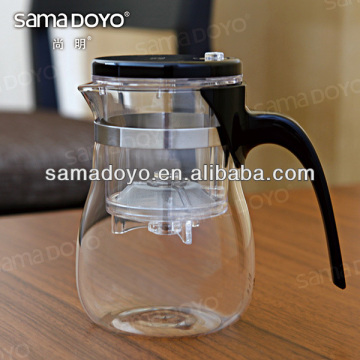 Wholesale! Modern Glass Teapots/ Pots/ Tea Sets with Infusion and Handle on Sale