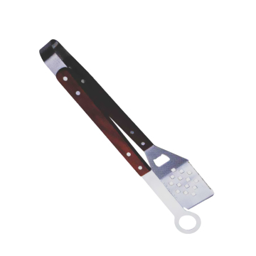 2in1 bbq tool with turner and Tongs