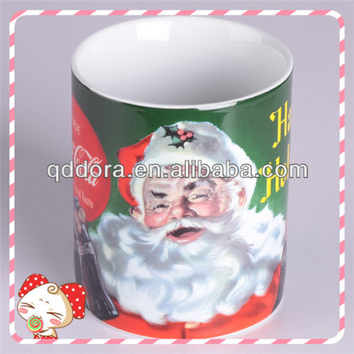 Christmas ceramic mug, ceramic porcelain mug,cheap ceramic coffee mugs