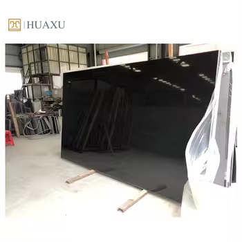 Huaxu China Natural Stone Pure Black Granite - Shanxi Black for Countertops, Flooring & Headstones