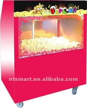 Hotel Popcorn machine showcase