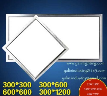 LED panel light, Pendant/Recessed ceiling lamp 300x300 600x600 600x1200mm